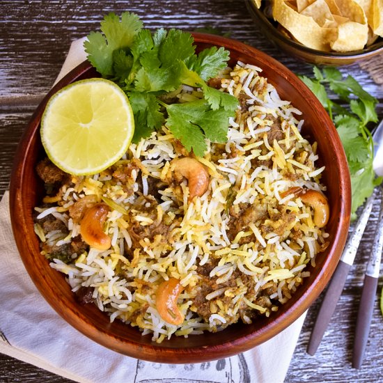 Special Kerala Beef Biryani