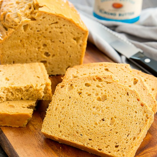 Flourless Almond Butter Bread