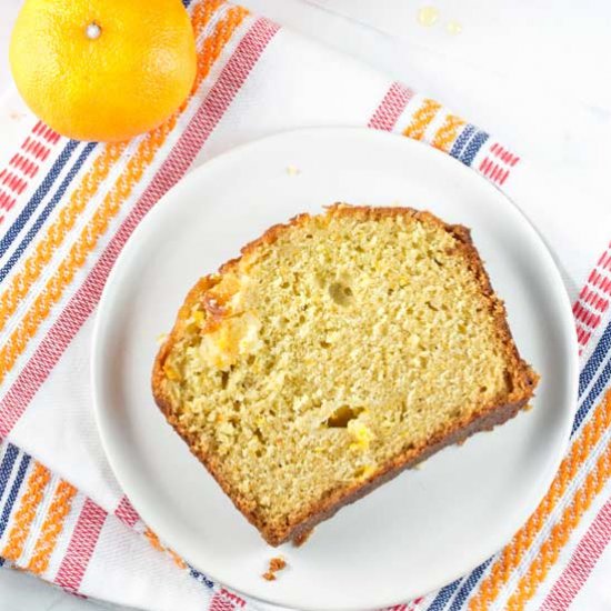 Clementine Vanilla Quick Bread