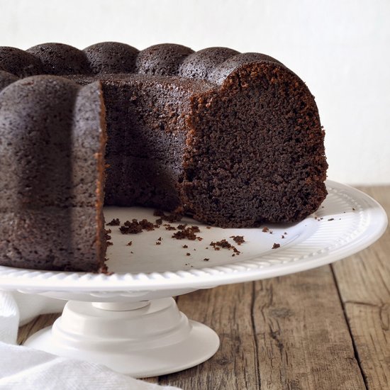 Chocolate Greek Yogurt Bundt Cake