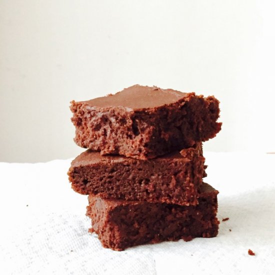 Fudgy Avocado Brownies