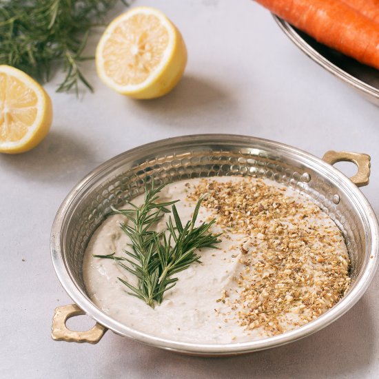 Rosemary White Bean Hummus