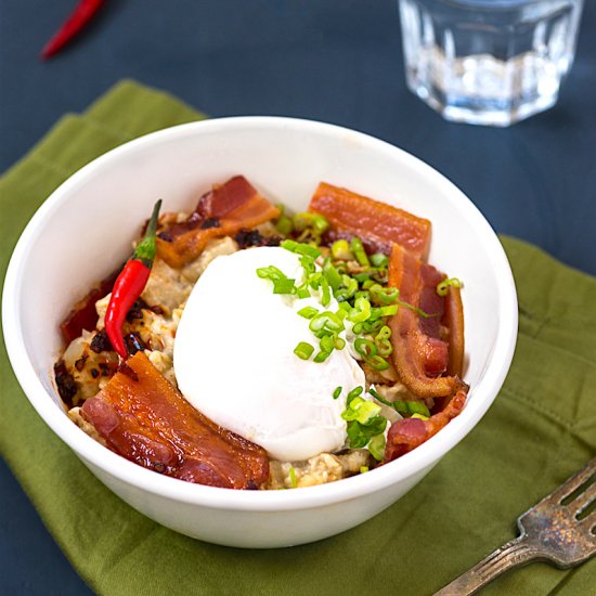 Savory Parmesan Oatmeal