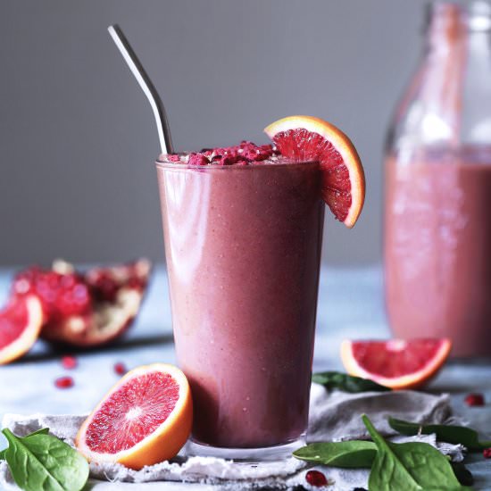 Blood Orange Berry Smoothie