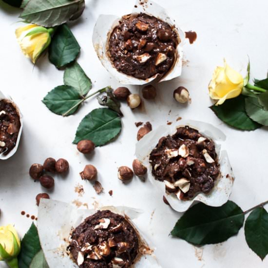 Chocolate Hazelnut Muffins