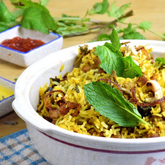 Chicken Briyani Rice