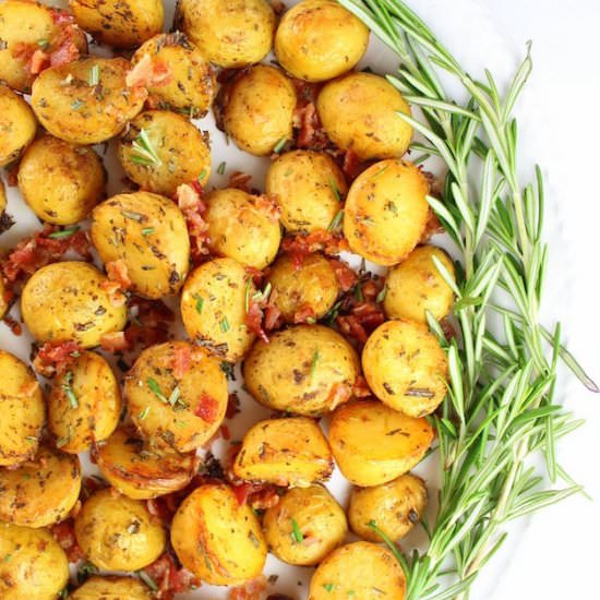 Smoky Salt & Vinegar Potatoes