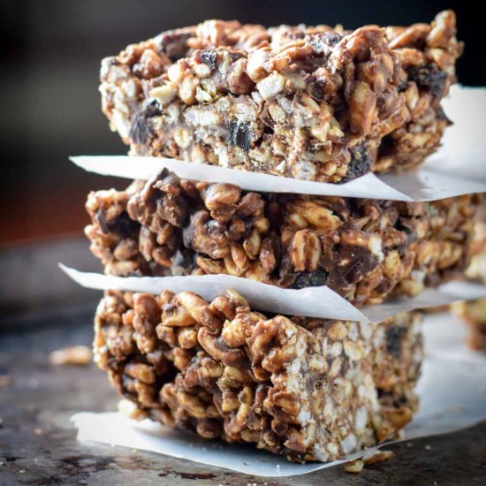 No Bake Cereal Bars