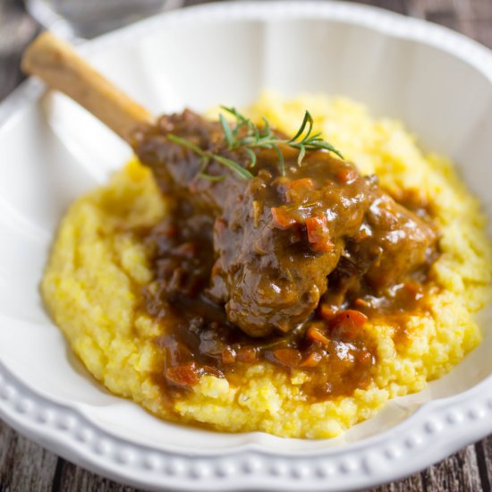 Easy Braised Lamb Shanks