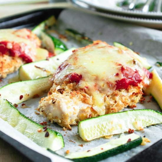 Healthy Chicken Parmigiana