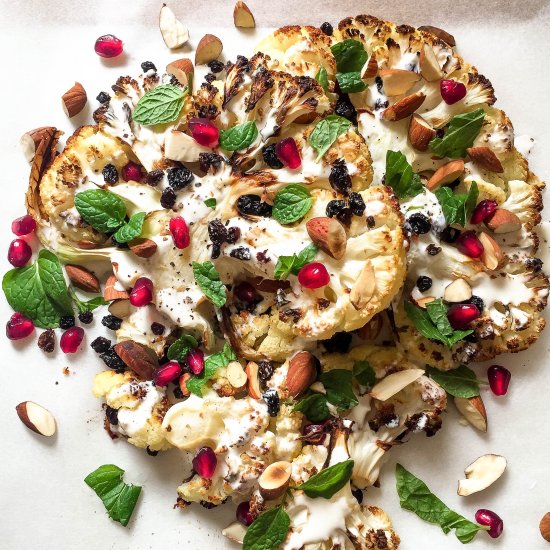 Roasted Cauliflower Salad