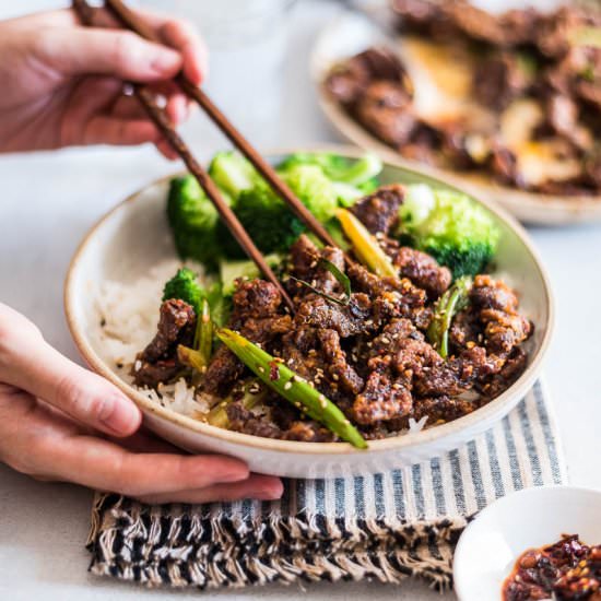 4-Ingredient Sichuan Crispy Beef