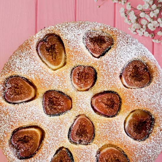 Fig & Almond Tart