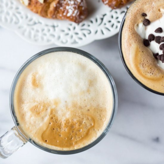 4 Ways to Make Homemade Lattes