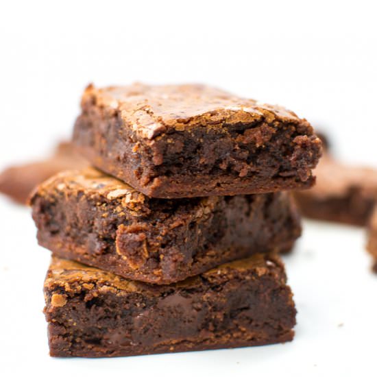 Sea Salt Olive Oil Brownies