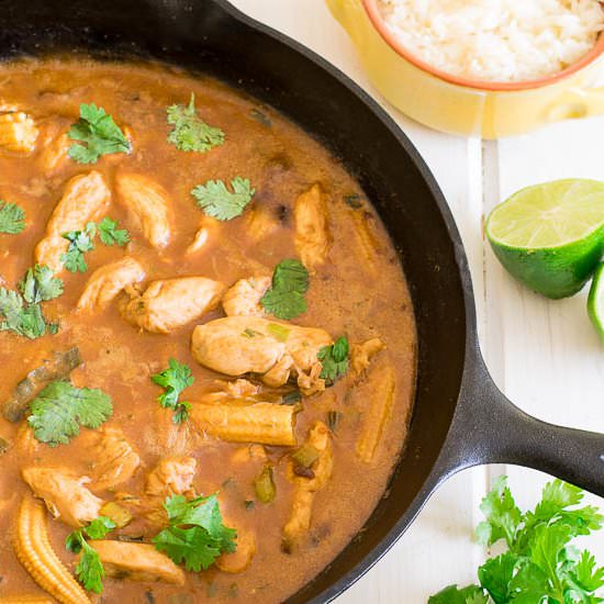 Thai Chicken Peanut Curry