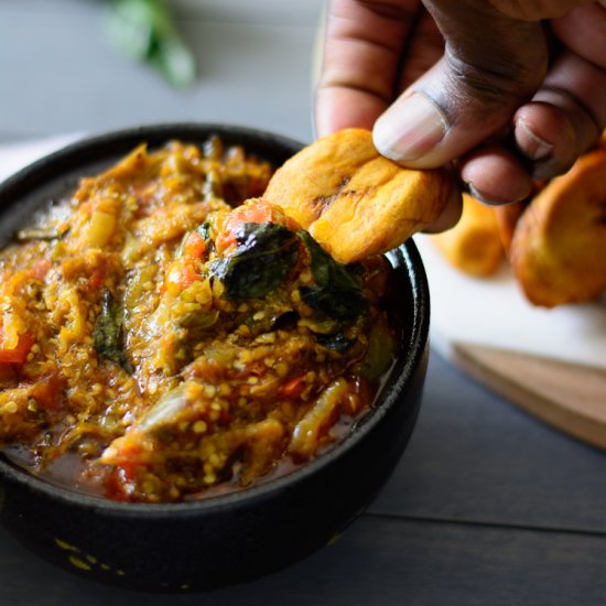 Nigerian Eggplant Stew