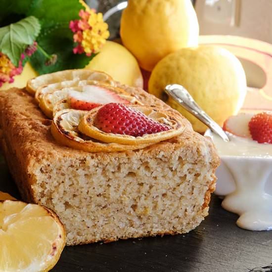 Gluten Free Vegan Lemon Loaf