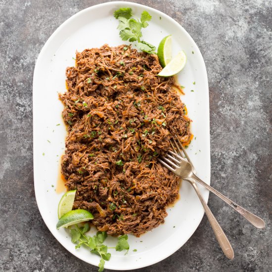 Slow Cooker Mexican Shredded Beef