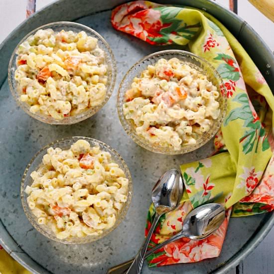 Easy Seafood Macaroni Salad