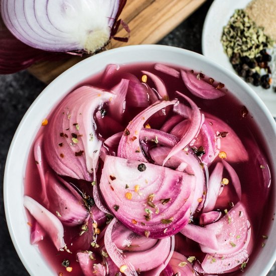 Pickled Red Onions