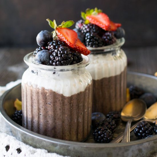 Acai Chia Pudding Parfait