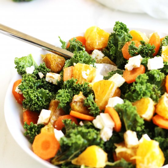 Kale Salad with Orange