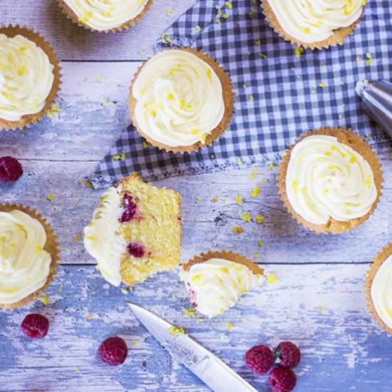 Raspberry & Lemon Spring Muffins