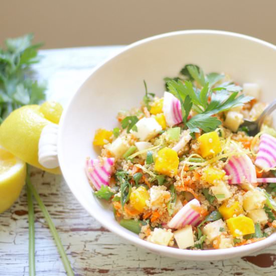 Crunchy Quinoa Vegetable Salad