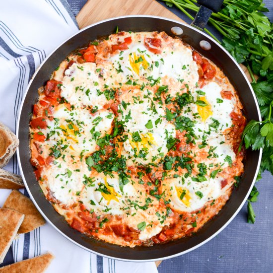 Red Pepper Shakshuka