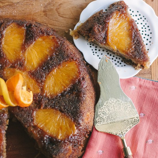 Upside Down Hummingbird Cake