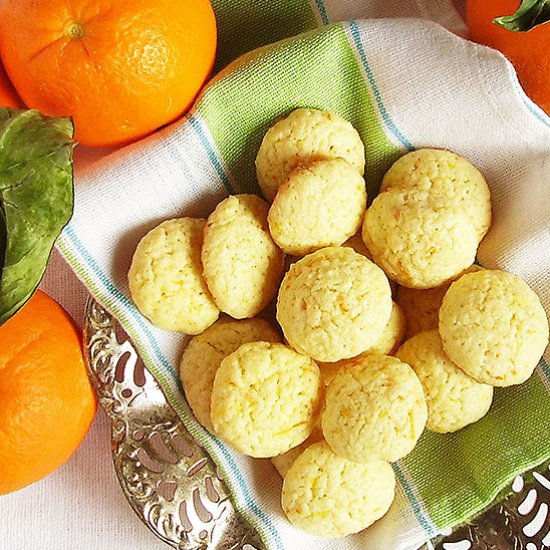 Easy Sugar Cookies with Orange