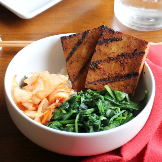 Bulgogi Tofu Bowls