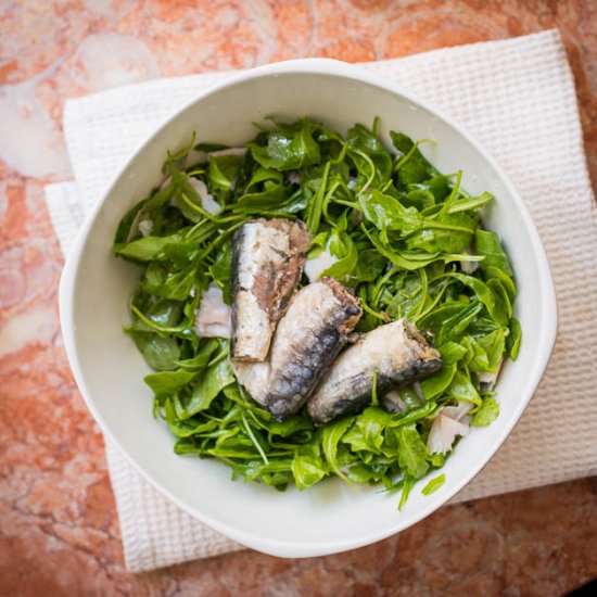 5-Minute Sardines Salad Recipe