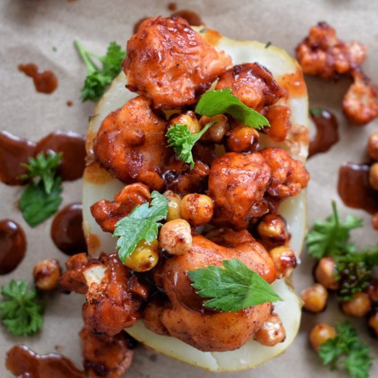 Vegan Twice Baked Potatoes