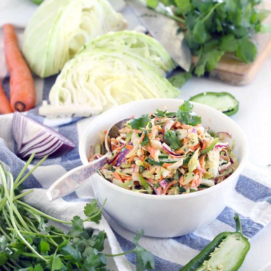 Jalapeno Cilantro Slaw