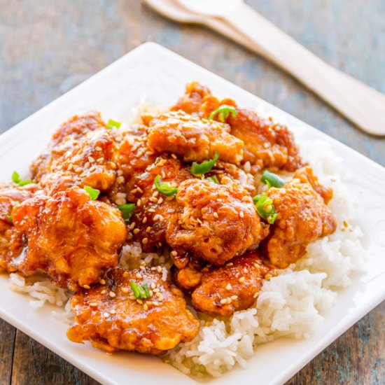 Baked Sweet and Sour Chicken