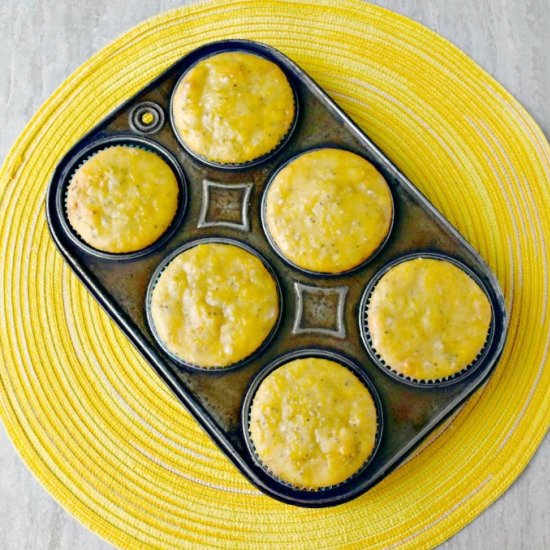 Meyer Lemon Olive Oil Muffins