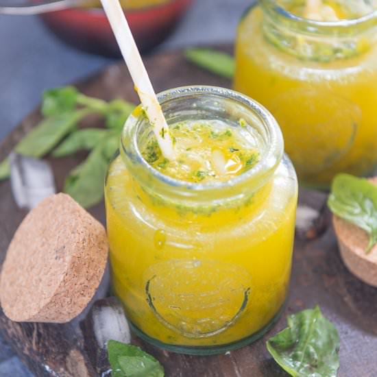 Mango Basil Soda