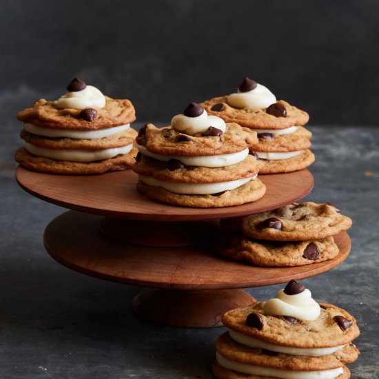 Dark Chocolate Cookie Cakes