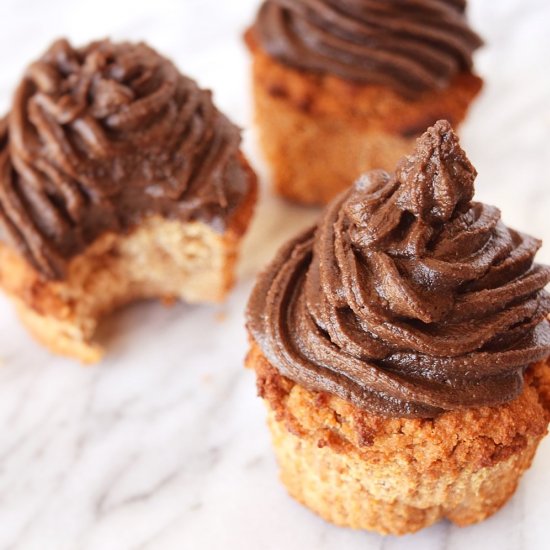 Vegan Peanut Butter Cupcakes