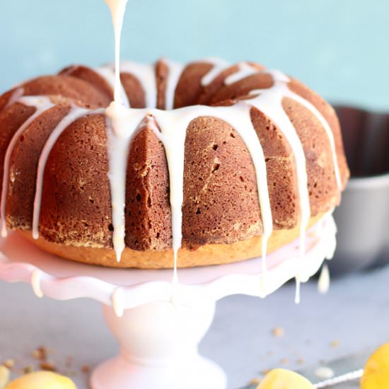 Lemon Pistachio Bundt Cake