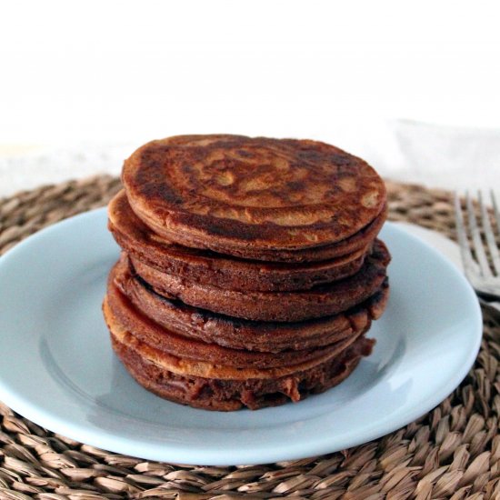 Mocha pancakes