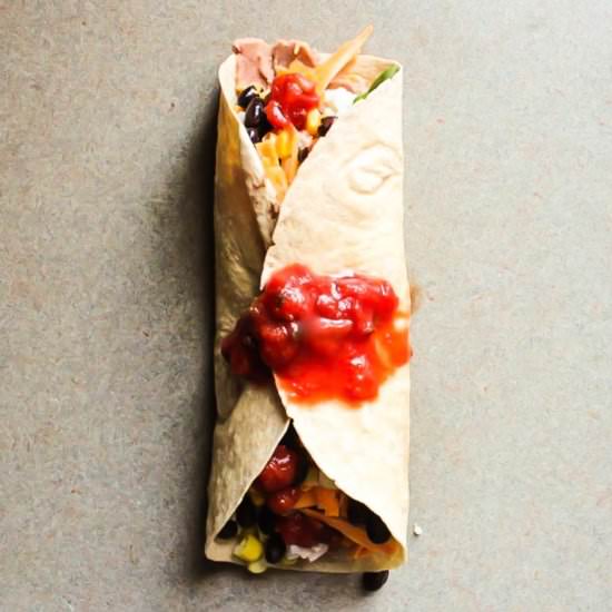 Spicy Bean Burritos