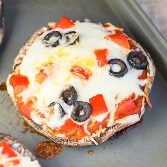 Portobello Mushroom Pizza