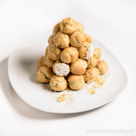 Croquembouche or Cream Puff Tower