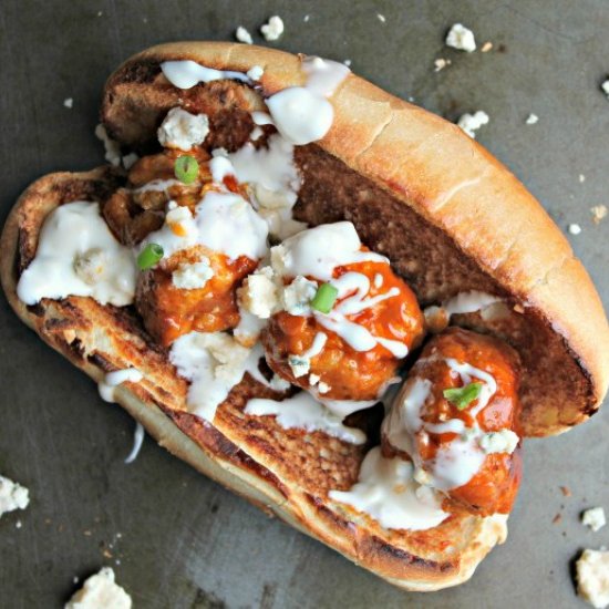 Buffalo Chicken Meatballs