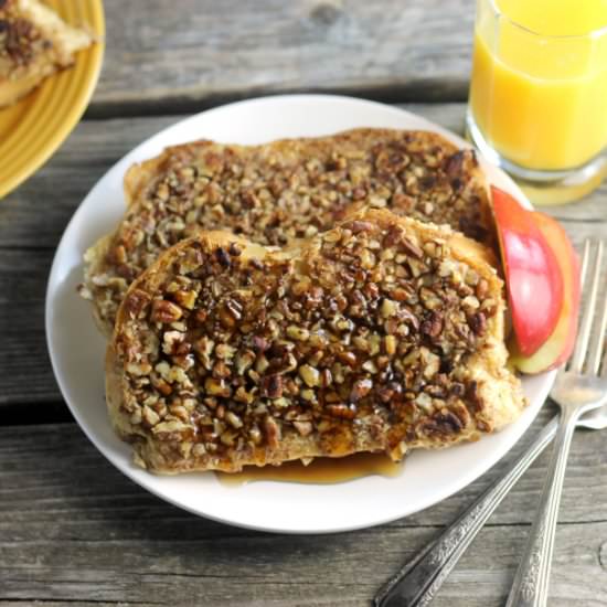 Pecan Crusted French Toast