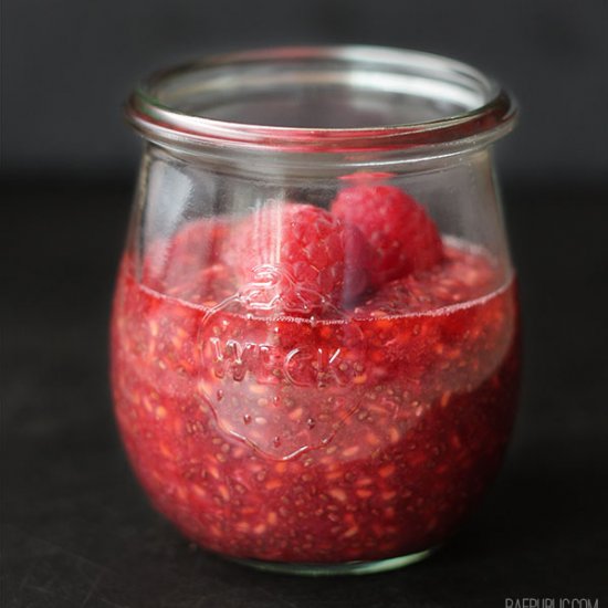 Instant Raw Raspberry Jam