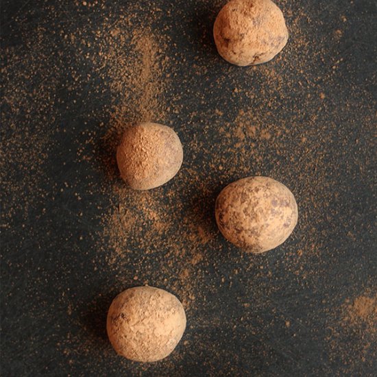 Raw Vegan Chocolate Truffles